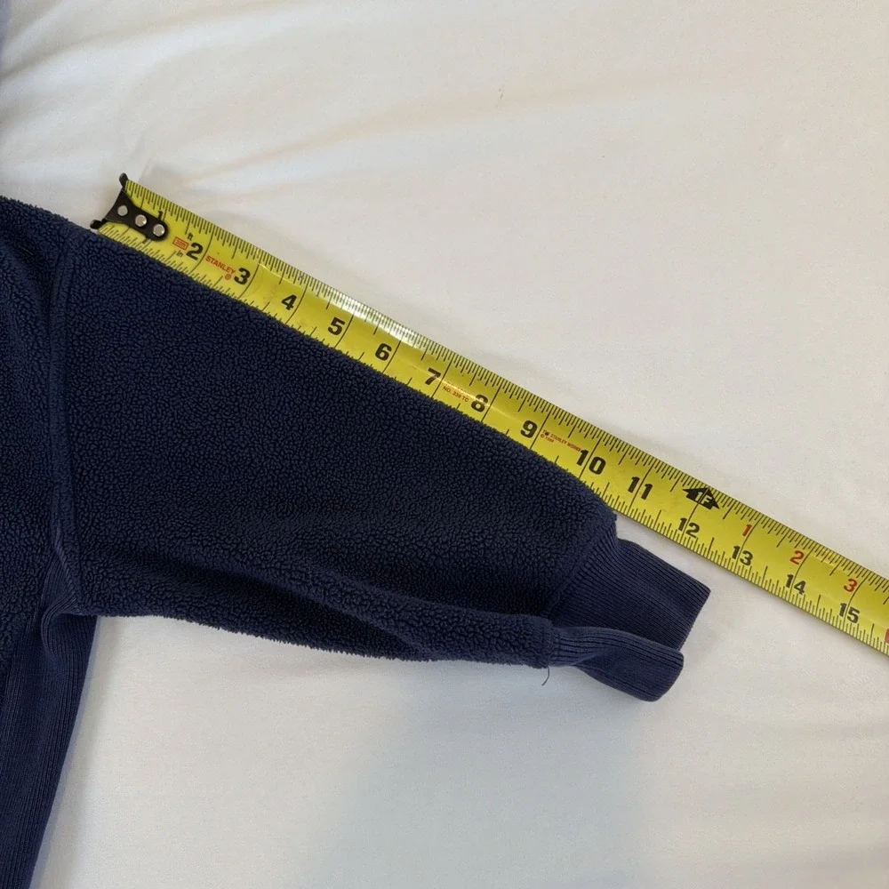 Gap Fleece Zippered Hooded Sweatshirt Hoodie Size‎ 4T Blue Red